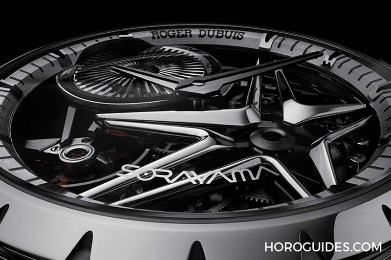 ROGER DUBUIS - 這款自動盤轉(zhuǎn)起來很迷幻！ Roger Dubuis攜手空山基推出Excalibur Sorayama Monobalancier腕表