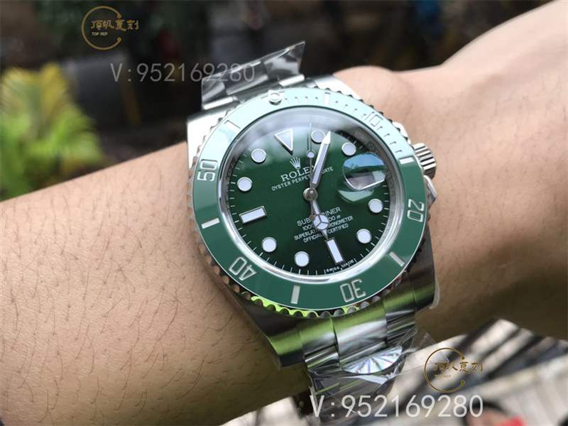 AR廠復(fù)刻v3版勞力士綠水鬼實拍做工怎么樣-復(fù)刻表