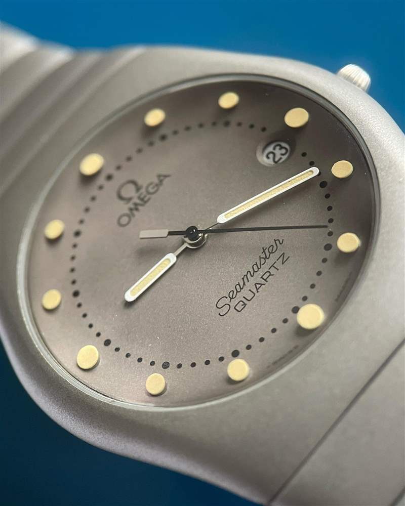 有錶友在IG分享Seamaster Recife，讓人驚覺最平價(jià)的歐米茄早在30多年前就出現(xiàn)過了。（IG@steviemac1040）