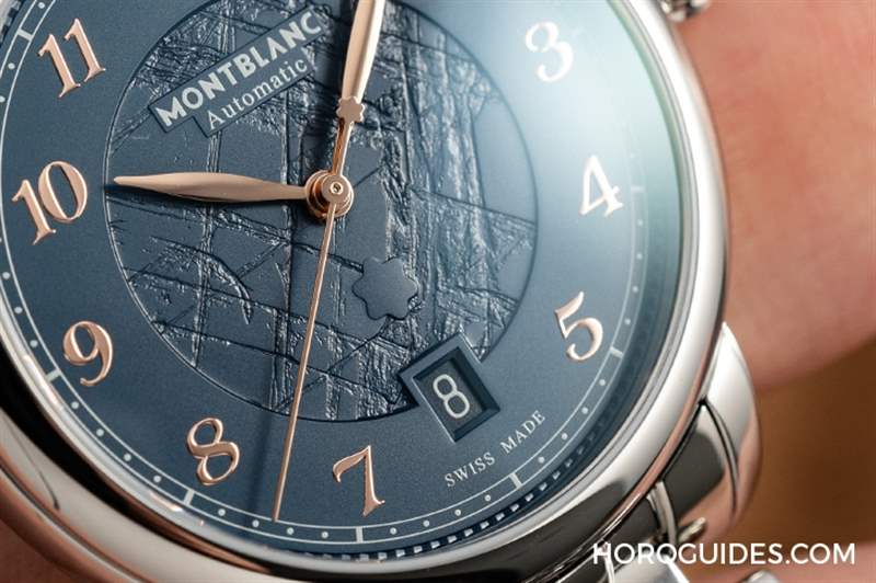 MONTBLANC - 冰川紋藍(lán)面，暮色下的白朗峰頂印象｜Montblanc明星傳承系列限量新作