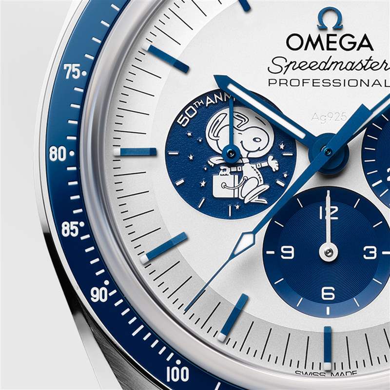 OMEGA CO?AXIAL MASTER CHRONOMETER 42 毫米計(jì)時(shí)表(OMEGA 官網(wǎng)) OMEGA 3款絕版超霸手表今年行情高漲其中1只升67%身價(jià)翻超過3倍-復(fù)刻表