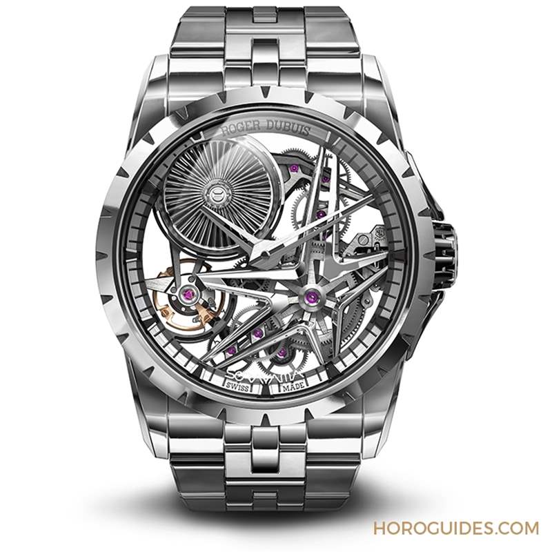 ROGER DUBUIS - 這款自動盤轉(zhuǎn)起來很迷幻！ Roger Dubuis攜手空山基推出Excalibur Sorayama Monobalancier腕表