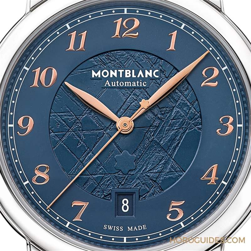 MONTBLANC - 冰川紋藍面，暮色下的白朗峰頂印象｜Montblanc明星傳承系列限量新作