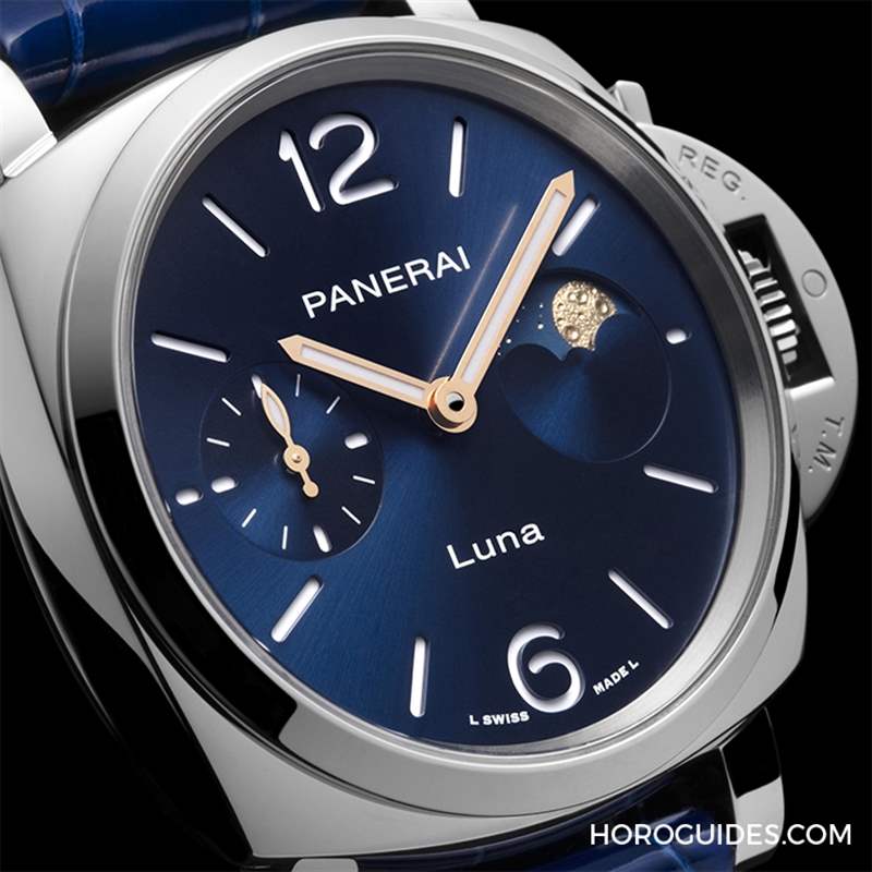 OFFICINE PANERAI - 以月為名，Panerai Luminor Due系列首見月相顯示功能