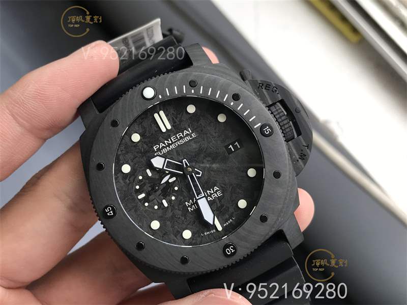 VS廠沛納海復刻表碳纖維表殼工藝質(zhì)量怎么樣-復刻表