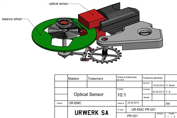 Urwerk鼓勵對EMC手表機芯進(jìn)行過分精確的修補-復(fù)刻表