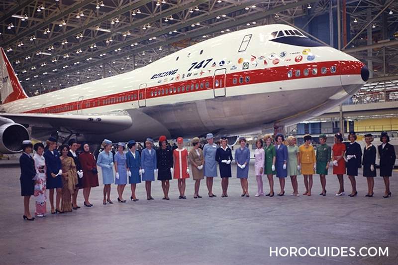 BREITLING - 頌揚(yáng)原始巨無霸噴射機(jī)，BREITLING Navitimer B01「波音747限量版」