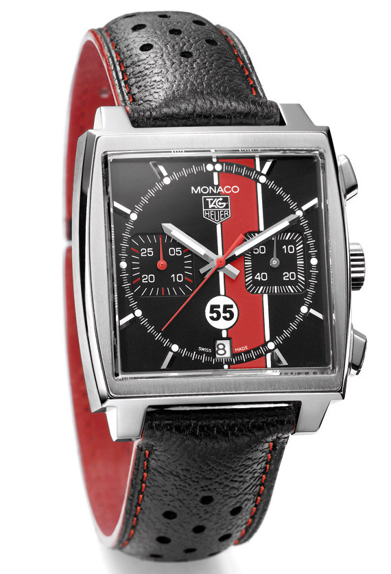 PCA-TAG Front1 泰格豪雅(Tag Heuer)和美國(guó)保時(shí)捷俱樂部聯(lián)手推出限量版摩納哥腕表-復(fù)刻表