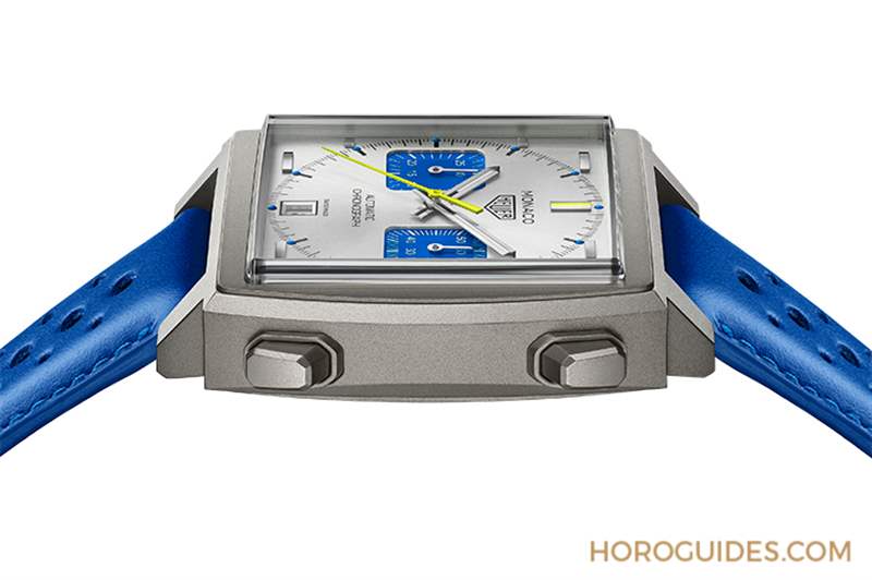 TAG HEUER - 法國賽車藍(lán)來了，TAG Heuer Monaco計(jì)時(shí)碼表限量新色亮相