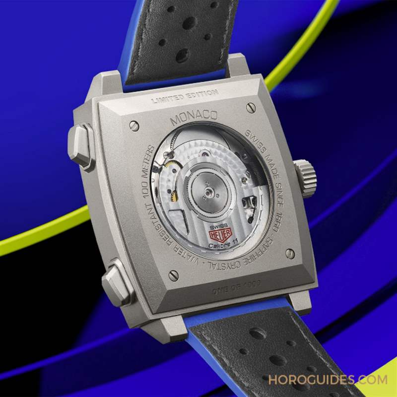 TAG HEUER - 法國賽車藍(lán)來了，TAG Heuer Monaco計(jì)時(shí)碼表限量新色亮相