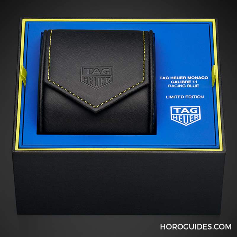 TAG HEUER - 法國賽車藍(lán)來了，TAG Heuer Monaco計(jì)時(shí)碼表限量新色亮相