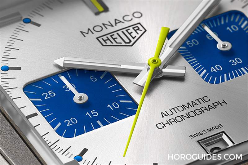 TAG HEUER - 法國賽車藍(lán)來了，TAG Heuer Monaco計(jì)時(shí)碼表限量新色亮相