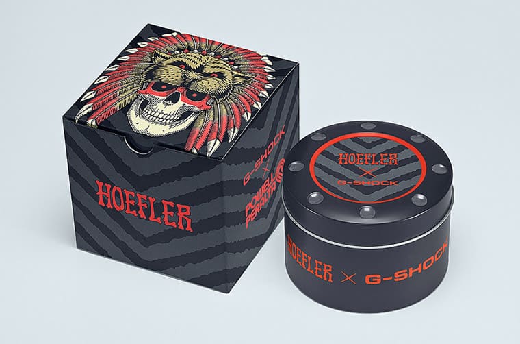 G-SHOCK與滑板冠軍選手、品牌三方聯名DW-5600方表散發濃濃街頭藝術風格-復刻表