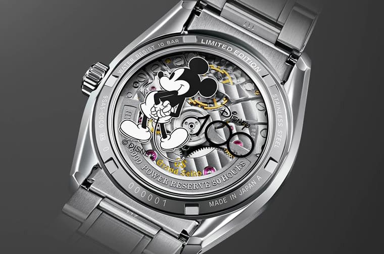 GRAND SEIKO推出迪士尼100周年紀念表限量數、發售方式、價格總整理-復刻表