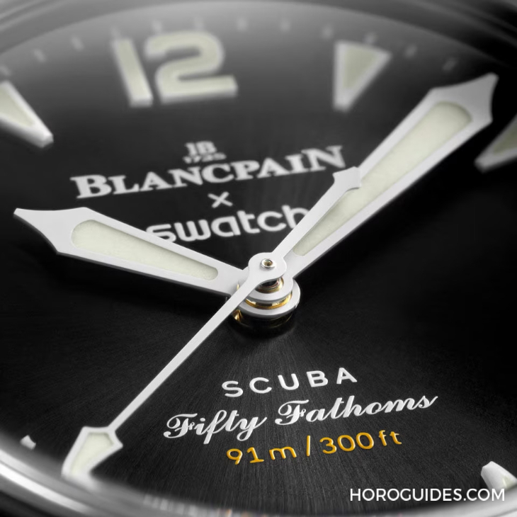 SWATCH - 太驚喜！更貼近五十噚腕表神韻的黑色調Blancpain × Swatch聯名表款「Ocean of Storm」現身