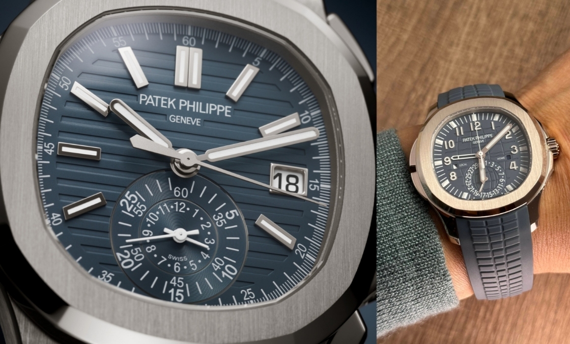 PATEK PHILIPPE - 乳光藍(lán)灰面活力風(fēng)，復(fù)雜功能運(yùn)動(dòng)表齊換色｜PATEK PHILIPPE Nautilus、Aquanaut新款