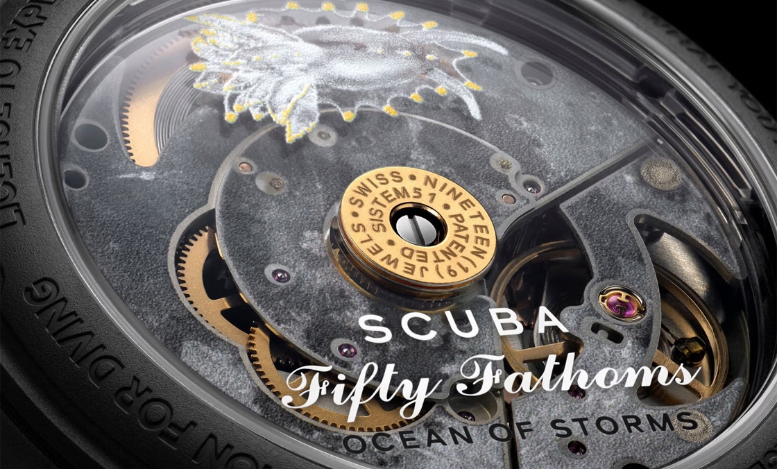 SWATCH - 太驚喜！更貼近五十噚腕表神韻的黑色調Blancpain × Swatch聯名表款「Ocean of Storm」現身
