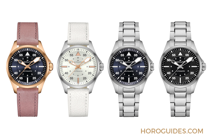 HAMILTON - 設(shè)計微調(diào)、新增尺寸，HAMILTON Khaki Aviation Pilot系列七款新作再現(xiàn)軍風(fēng)