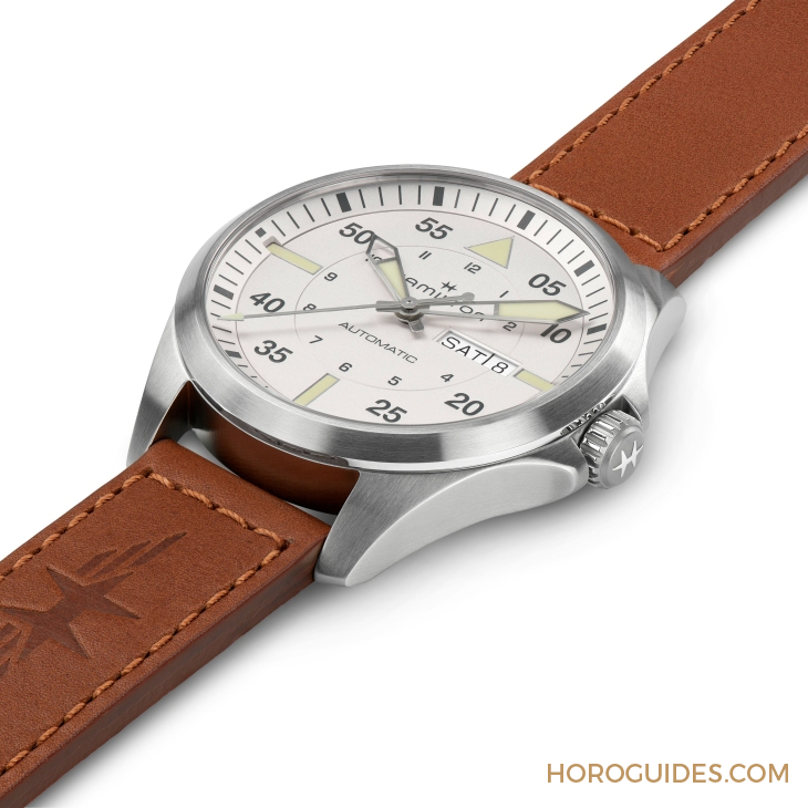 HAMILTON - 設(shè)計微調(diào)、新增尺寸，HAMILTON Khaki Aviation Pilot系列七款新作再現(xiàn)軍風(fēng)