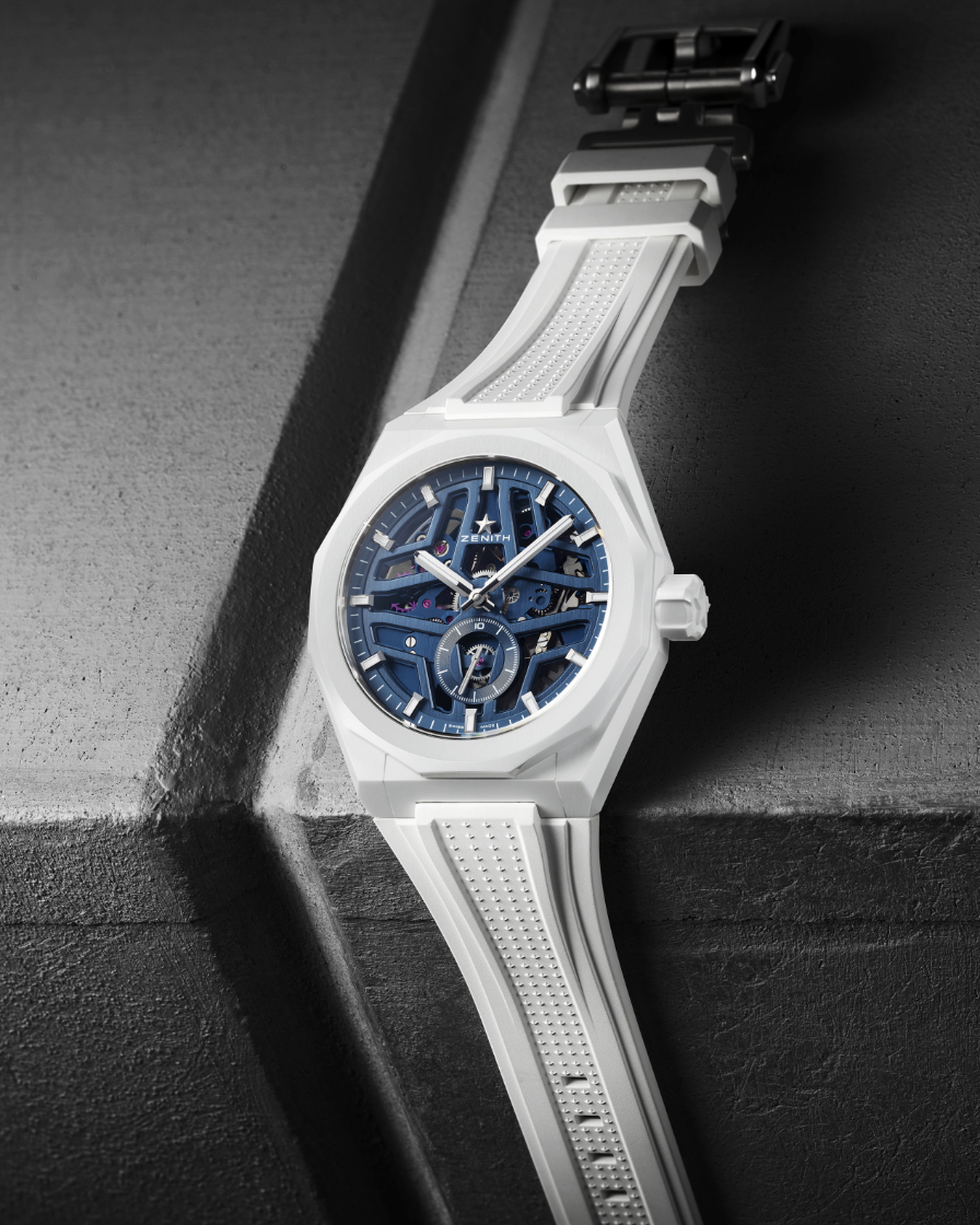 真力時新品Defy Skyline Skeleton陶瓷夏日白手表-復刻表