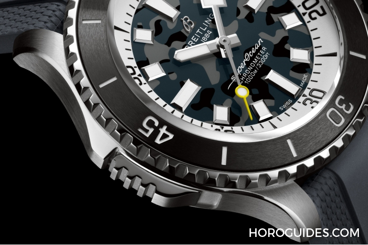 BREITLING - 彩虹時標面、46mm千米深潛新表同步現身|BREITLING Superocean系列新表
