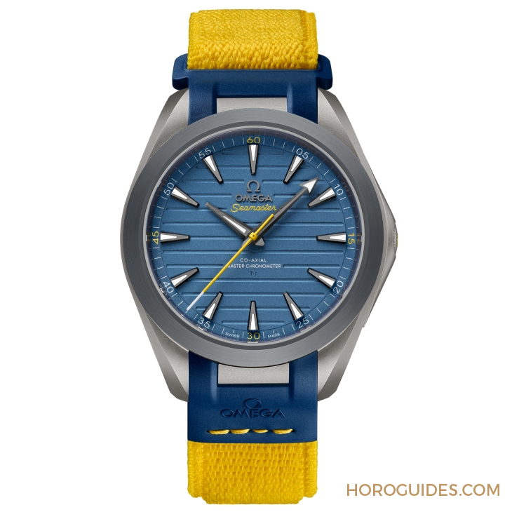 OMEGA - SEAMASTER - 220.92.41.21.03.002 - 超輕鈦金！ OMEGA為奧運金牌得主Armand Duplantis推出新款Seamaster Aqua Terra Ultra Light