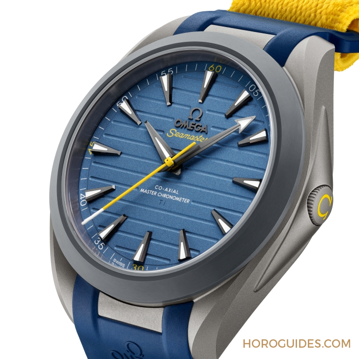 OMEGA - SEAMASTER - 220.92.41.21.03.002 - 超輕鈦金！ OMEGA為奧運金牌得主Armand Duplantis推出新款Seamaster Aqua Terra Ultra Light