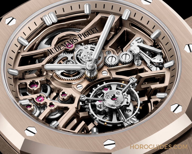 AUDEMARS PIGUET - ROYAL OAK - 26735ST. OO.1320ST.02 - 不銹鋼 VS 沙金你更愛(ài)哪一種？ AP愛(ài)彼Royal Oak自動(dòng)上鏈飛行陀飛輪鏤空腕表Ref.26735